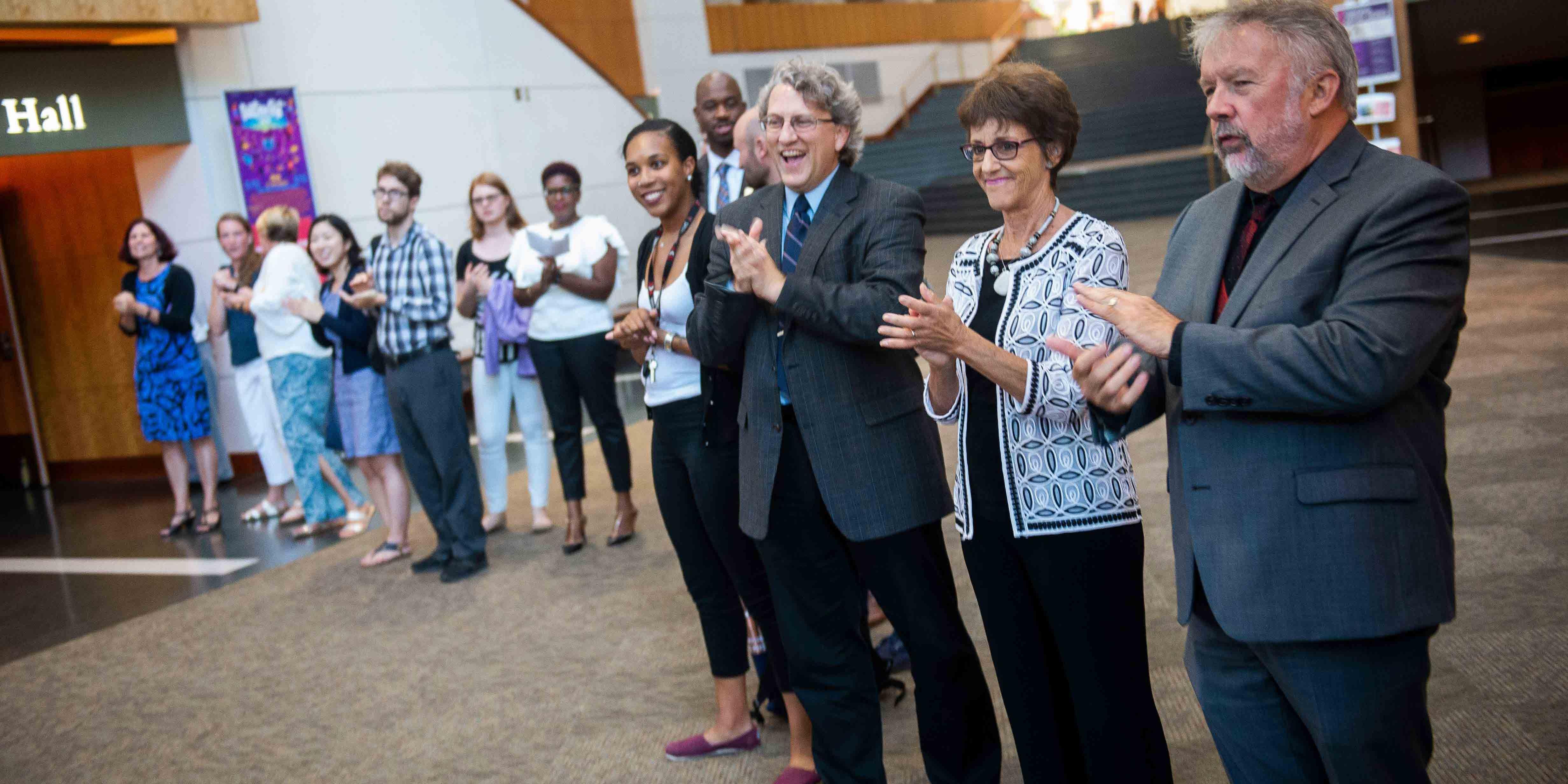 COVID faculty staff Convocation