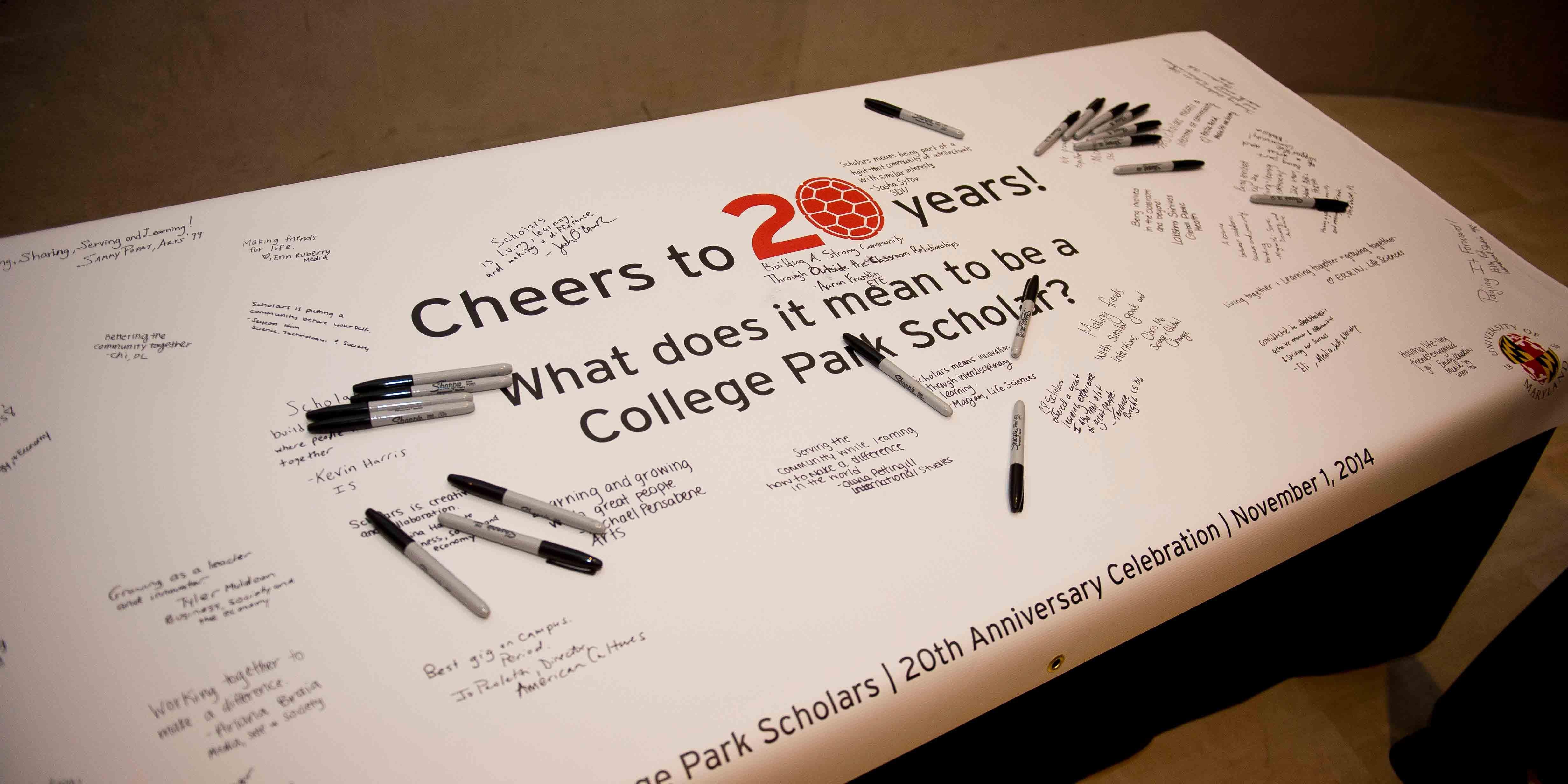 2014, College Park Scholars 20th Gala