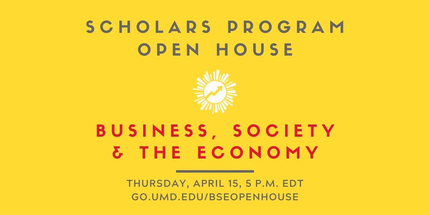 BSE Open House on Thursday, April 15 at 5 p.m. EDT