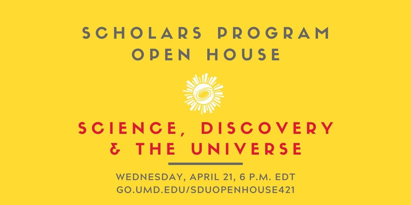 SDU Open House on Wednesday, April 21, at 6 p.m. EDT