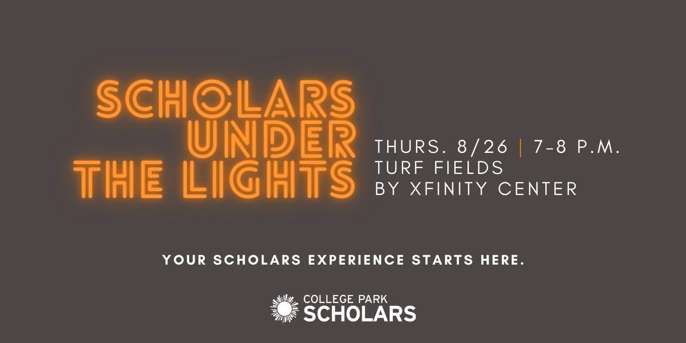 Get to know your fellow Scholars on Thurs., Aug. 26