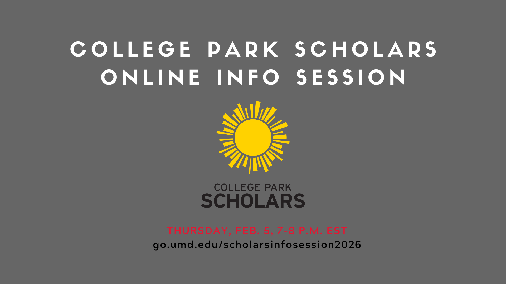 scholars online info session