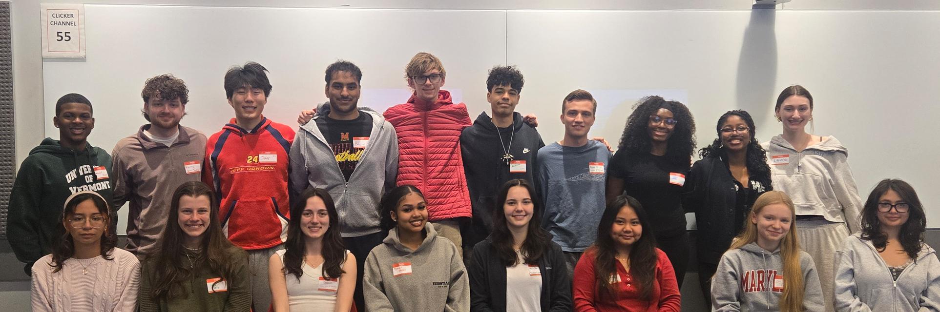 student advisory board group photo